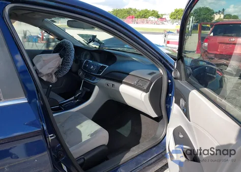 2015 Honda Accord Ex z USA, uszkodzony, nr VIN 1HGCR2F72FA038871